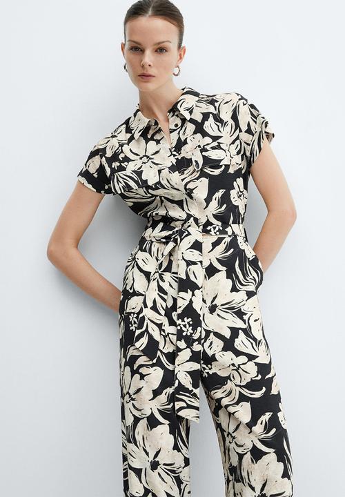 MANGO - One-piece suit ecuador - black