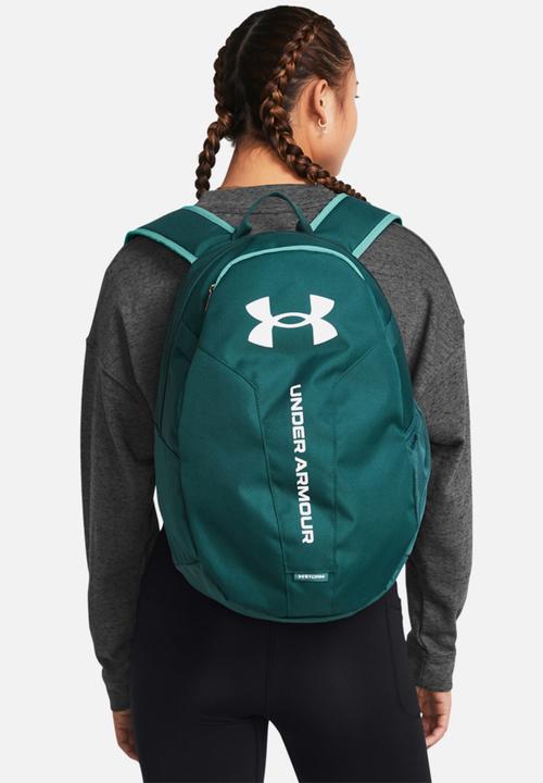 Under Armour - UA Hustle Lite Backpack - HydroTeal/RadialTurquoise/White