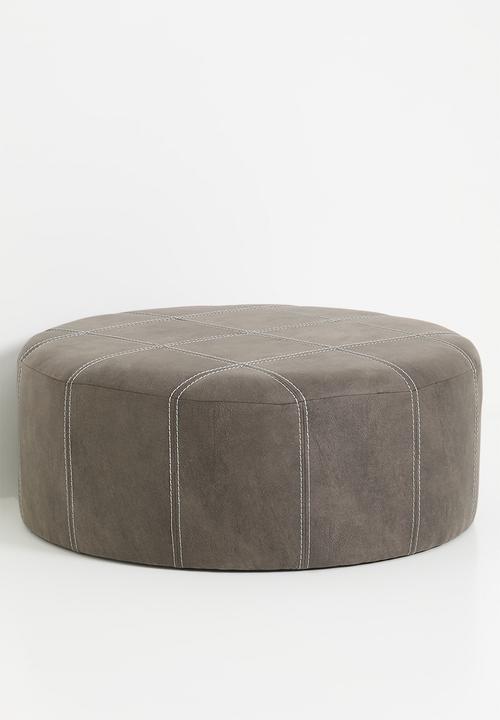 Sixth Floor - Rialto ottoman - Dakar stone Hayden