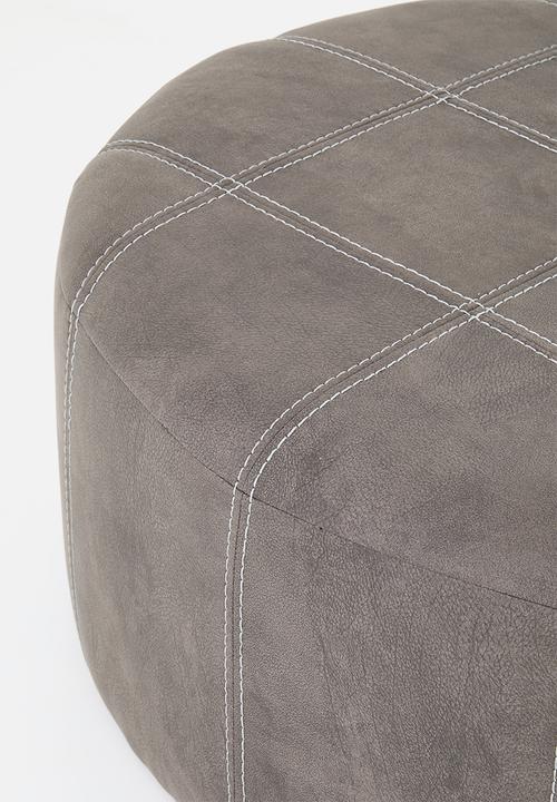 Sixth Floor - Rialto ottoman - Dakar stone Hayden
