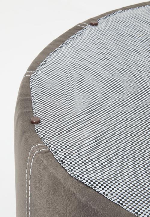 Sixth Floor - Rialto ottoman - Dakar stone Hayden