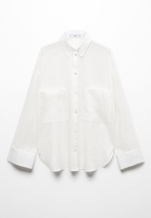 MANGO - Shirt regina - white
