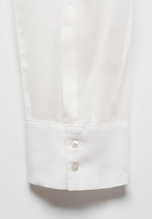 MANGO - Shirt regina - white