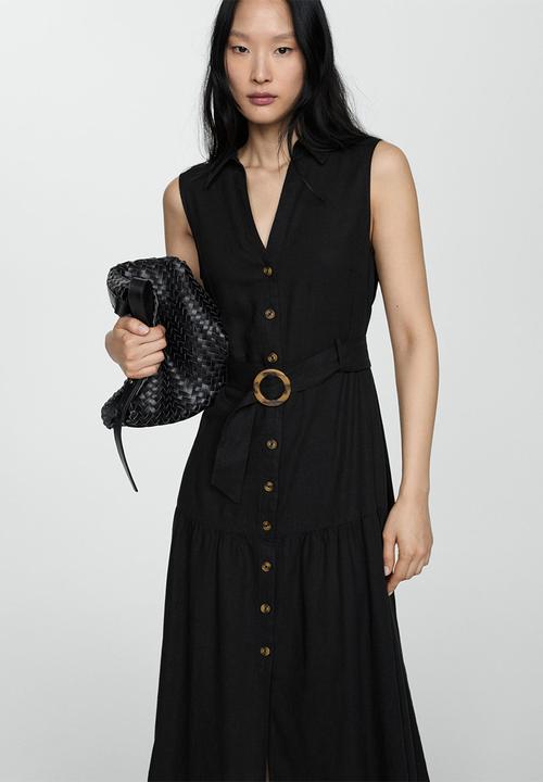 MANGO - Dress zamore - black