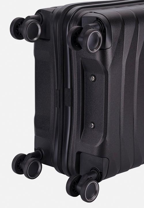 Cellini - Grande 4-Wheel Tralley With TSA Lock - Black