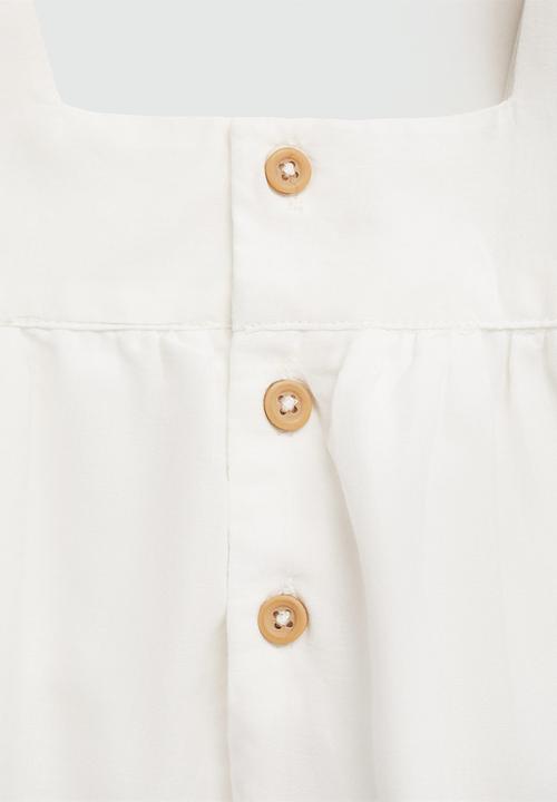 MANGO - Dress selene - white