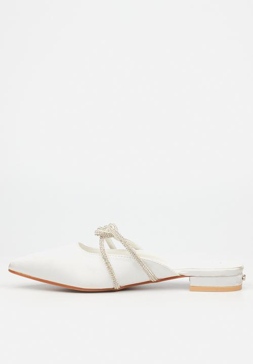 Miss Black - Salina 5 slip-on - white
