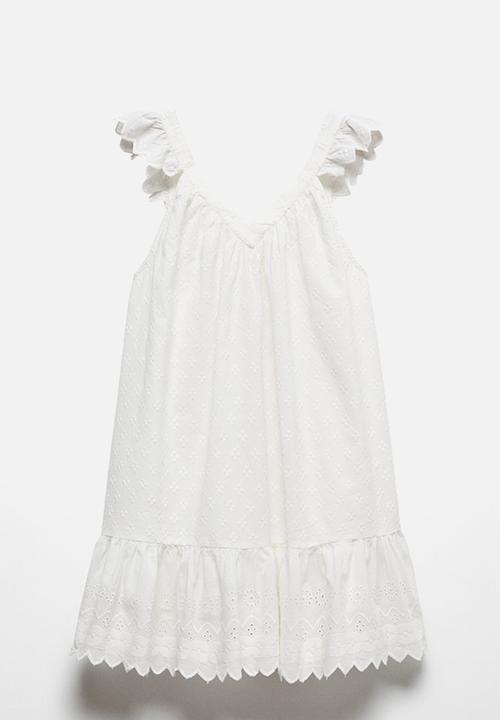 MANGO - Dress liz - white
