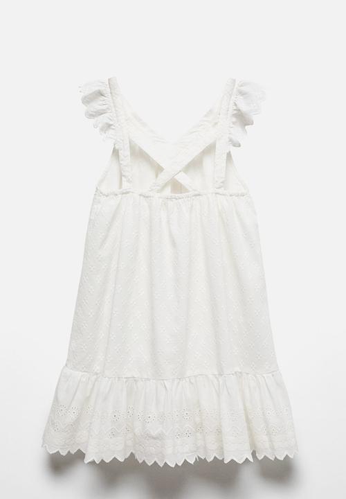 MANGO - Dress liz - white