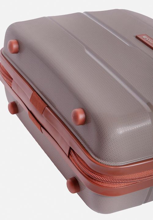 Cellini - Spinn Beauty Case - Mink & Tan