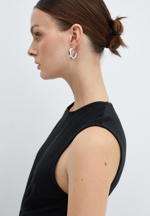 MANGO - Dress fertina - black