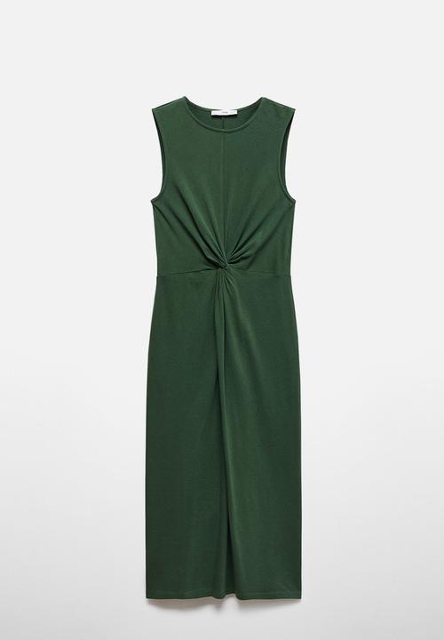 MANGO - Dress fertina - green