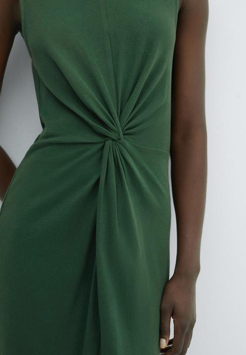 MANGO - Dress fertina - green