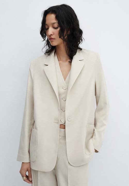 MANGO - Blazer alicante - beige