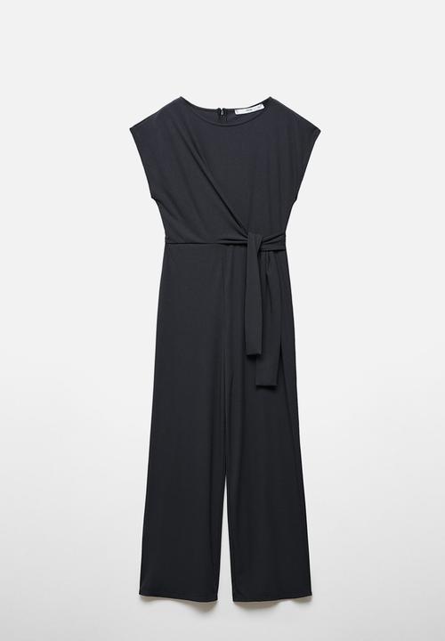 MANGO - Jumpsuit belinda - charcoal