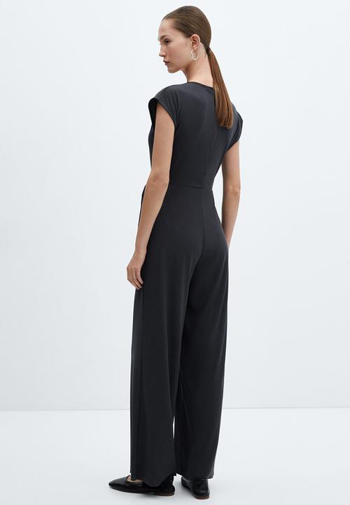 MANGO - Jumpsuit belinda - charcoal