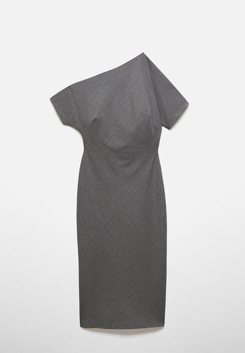 MANGO - Dress adriana2 - medium gray