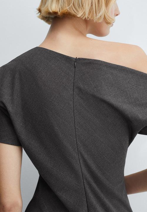 MANGO - Dress adriana2 - medium gray