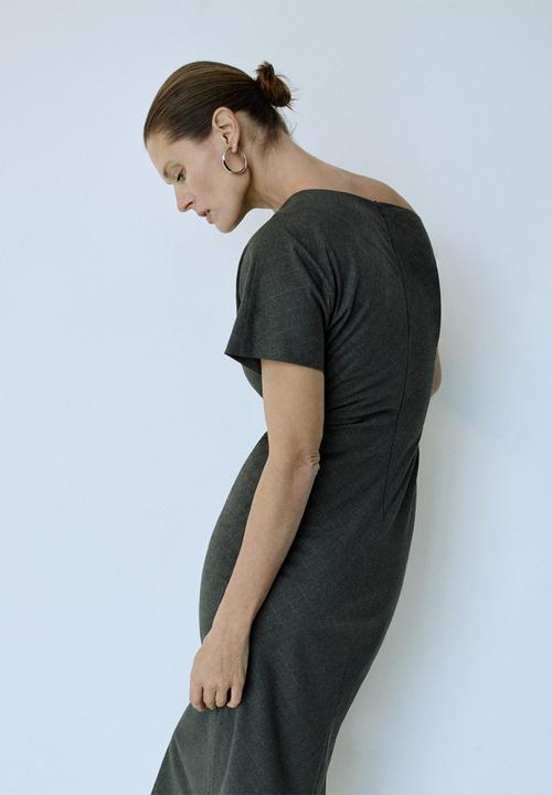 MANGO - Dress adriana2 - medium gray
