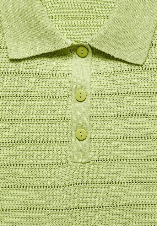MANGO - Sweater mosi - bright yellow