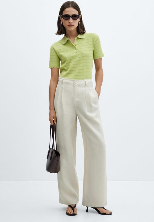 MANGO - Sweater mosi - bright yellow