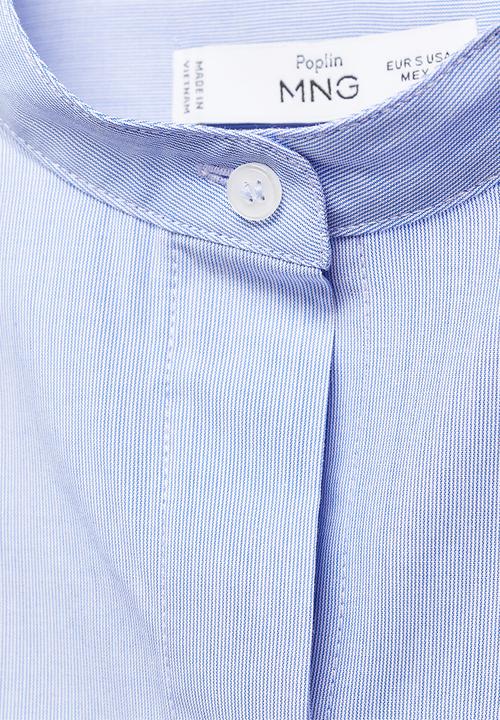 MANGO - Plus shirt lucas - medium blue