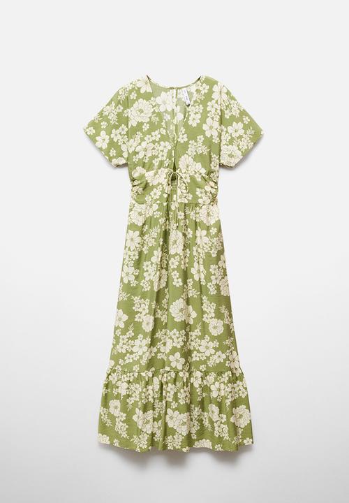 MANGO - Plus dress coloma - green