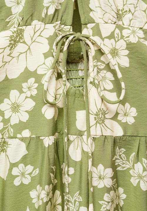 MANGO - Plus dress coloma - green