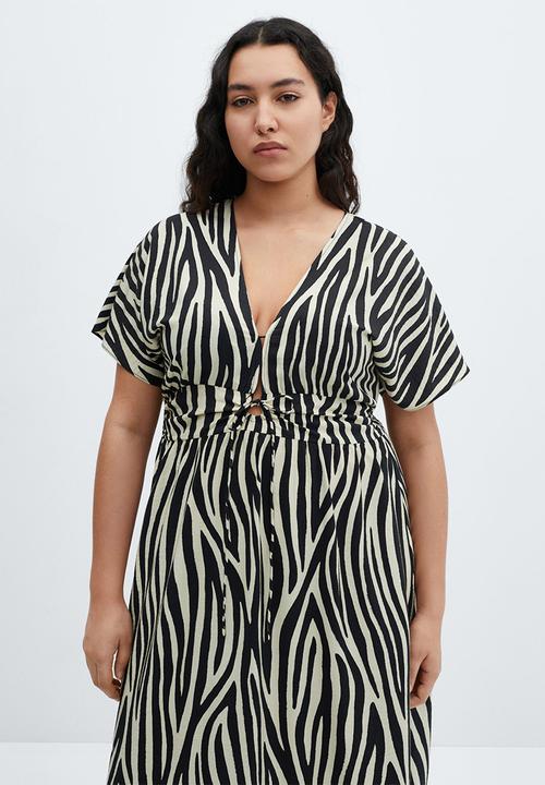 MANGO - Plus dress coloma - black