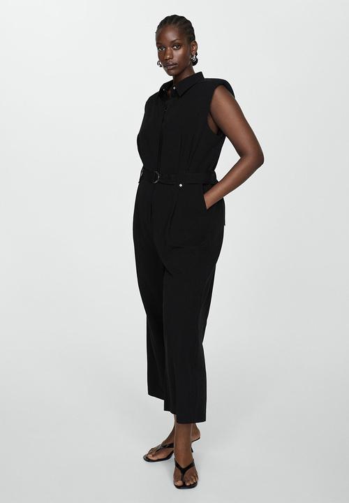 MANGO - Plus one-piece suit matty - black