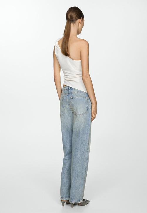 MANGO - Jeans aila - open-blue