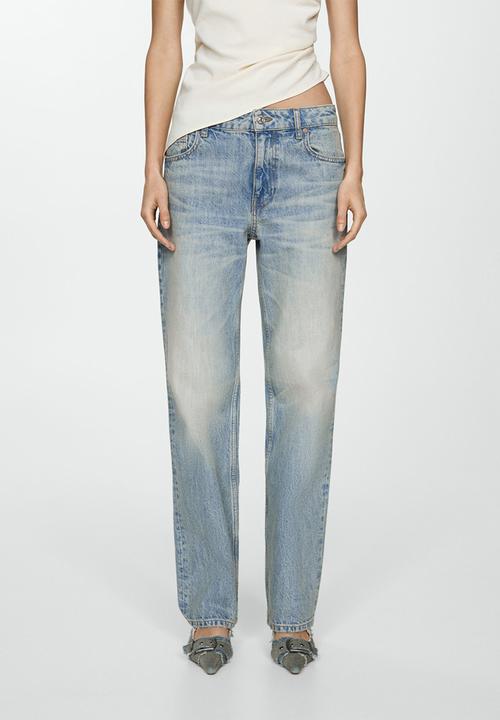 MANGO - Jeans aila - open-blue