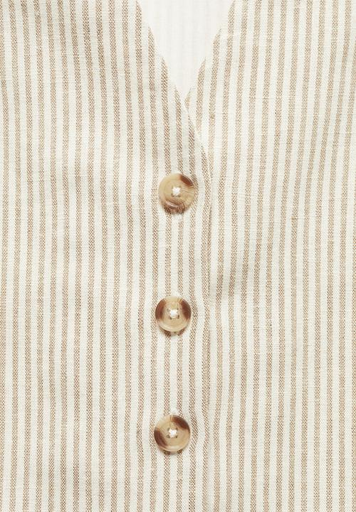 MANGO - Waistcoat bali - light beige