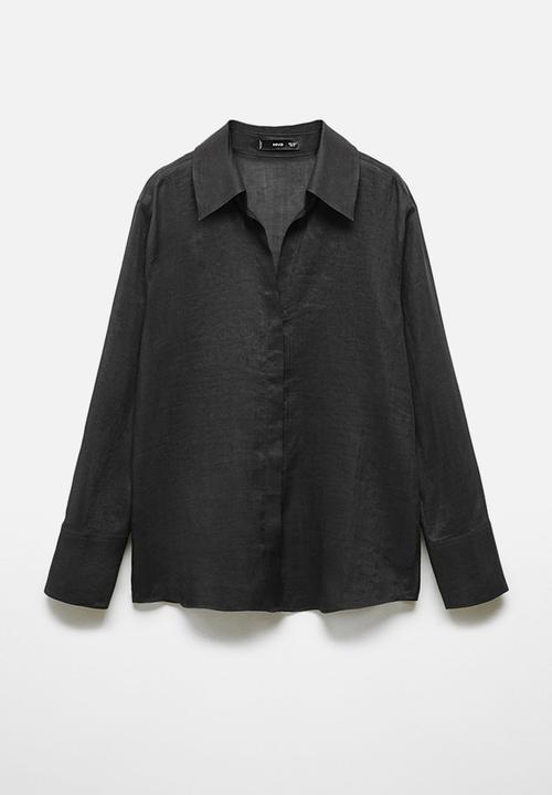 MANGO - Plus shirt doyle - black