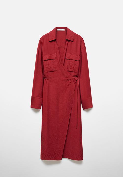 MANGO - Plus dress maria - red