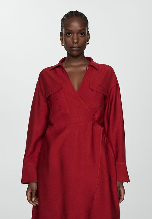 MANGO - Plus dress maria - red