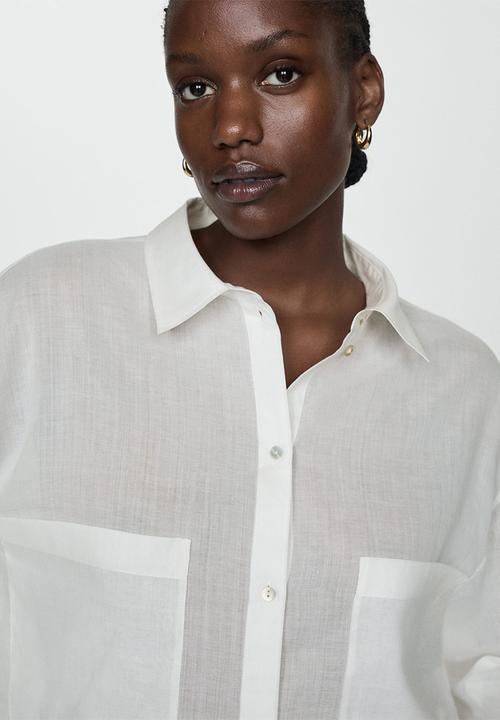 MANGO - Plus shirt regina - white