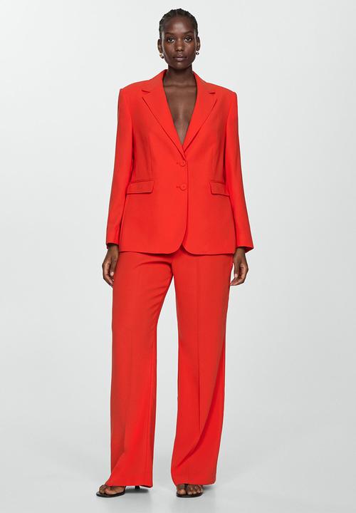 MANGO - Plus blazer iguana - dark pink