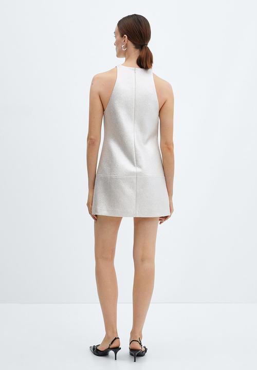 MANGO - Dress valencia - silver