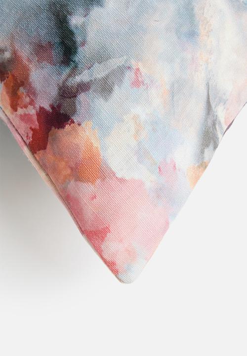 Sixth Floor - Storm printed cushion cover - Multi