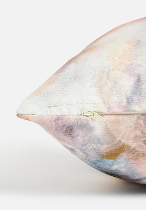 Sixth Floor - Storm printed cushion cover - Multi