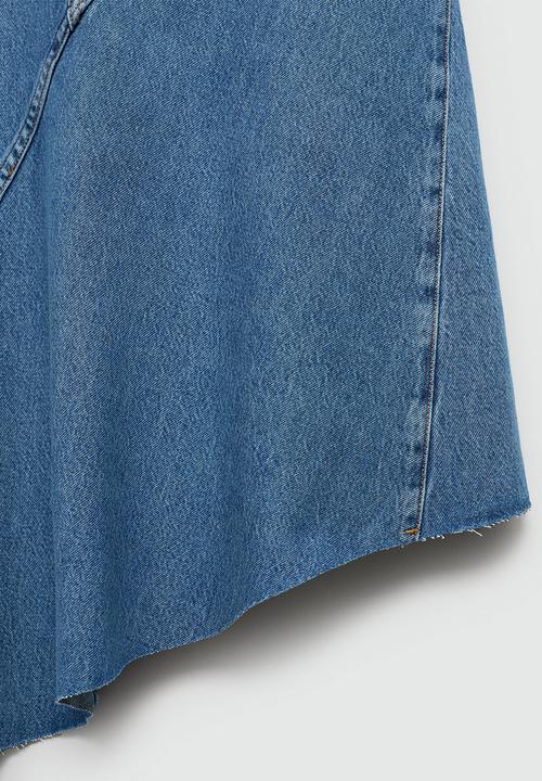 MANGO - Plus skirt asher - open blue