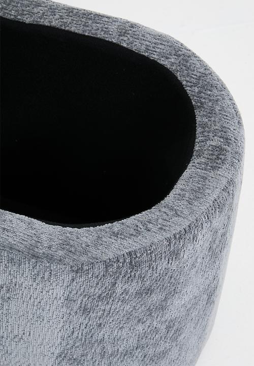 Sixth Floor - Beckett storage ottoman - Charcoal