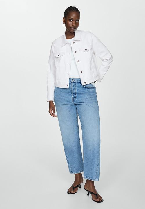 MANGO - Plus jacket vicky - white
