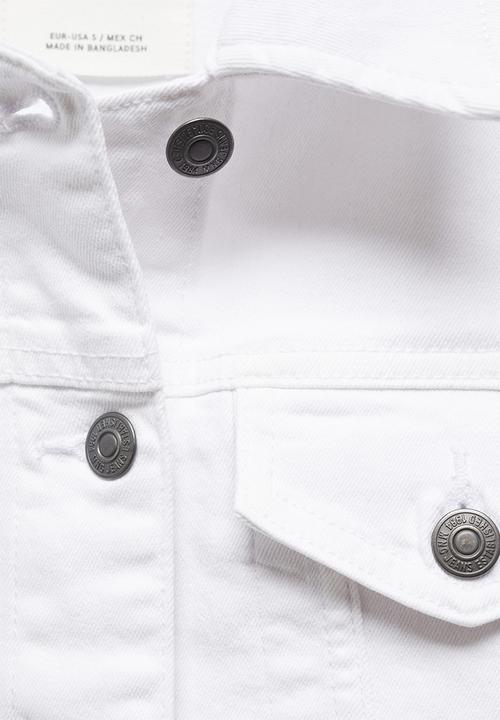 MANGO - Plus jacket vicky - white