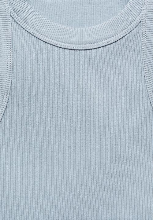 MANGO - T-shirt angelina - medium blue