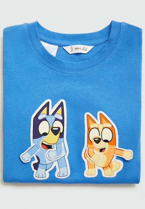 MANGO - Bluey t-shirt - bright blue