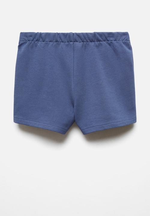 MANGO - Skort sandy - navy