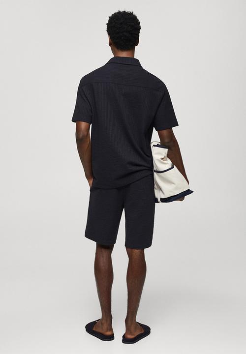 MANGO - Polo shirt serpolo - navy
