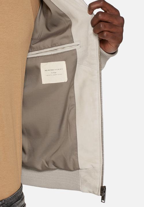 Selected Homme - Nean Suede Bomber 